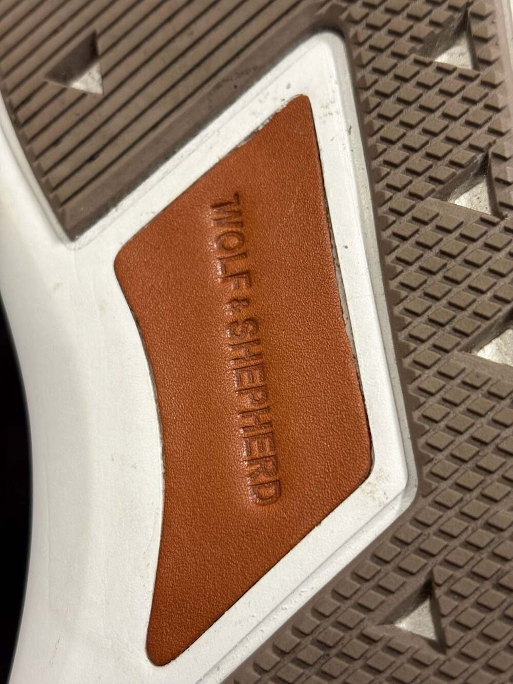 Wolf & Shepherd Crossover Victory Trainer Mesh and Leather Sneakers - Picture 7 of 9